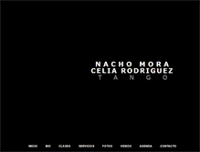 Tablet Screenshot of nachoycelia.com